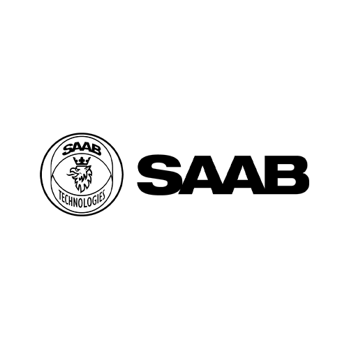 Saab Technologies logga.